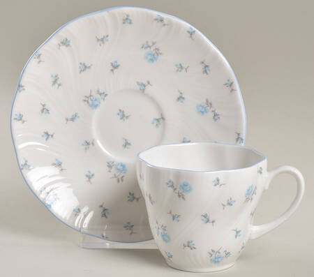 Louise Flat Demitasse Cup & Saucer Set
