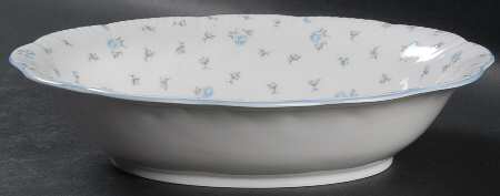 Louise 9" Oval Vegetable Bowl