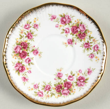 Queens Roses Saucer for Demitasse Cup