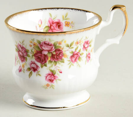 Queens Roses Footed Demitasse Cup