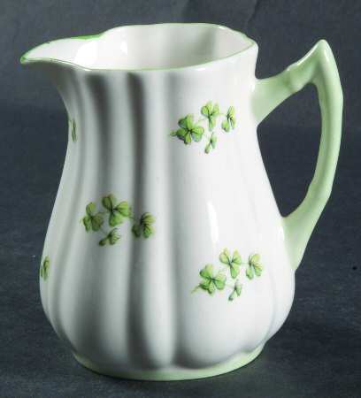 Shamrock (Swirl Rim) Mini Creamer