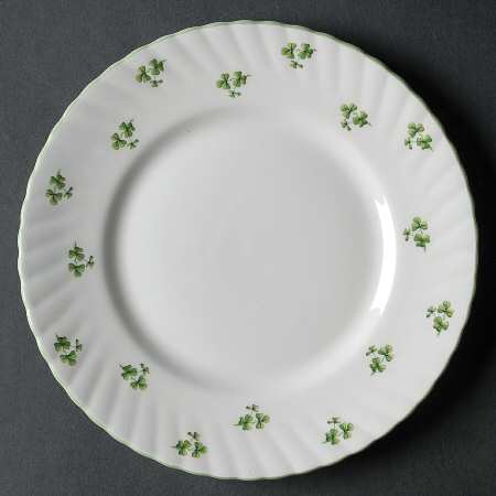 Shamrock (Swirl Rim) Salad Plate