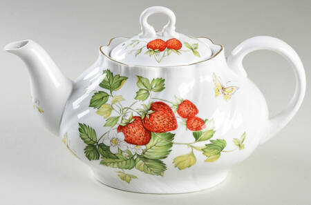 Virginia Strawberry Teapot & Lid