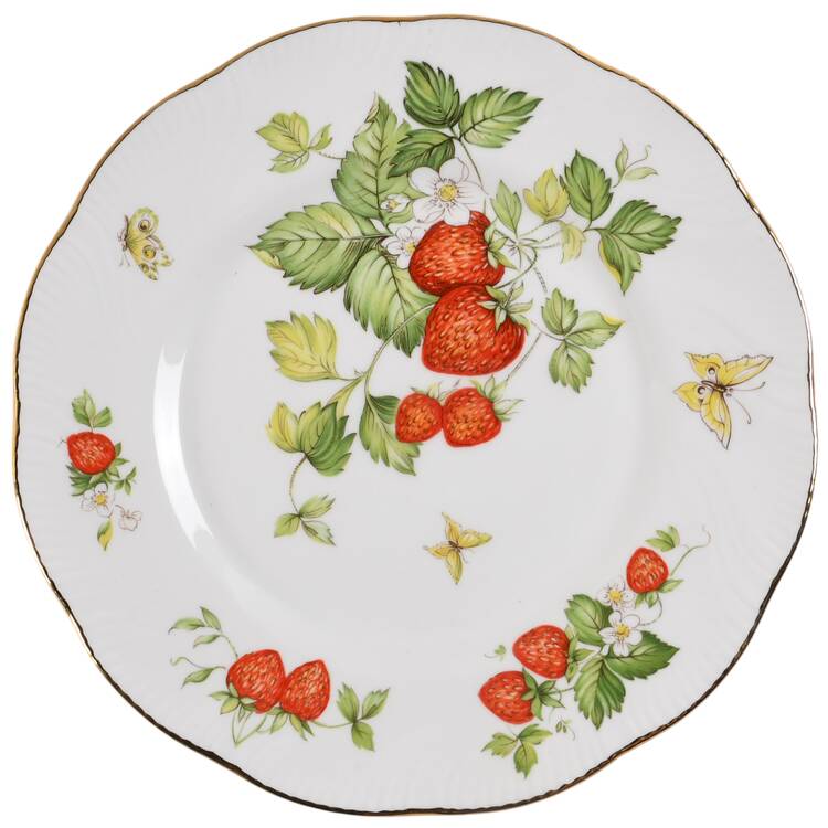 Virginia Strawberry Salad Plate