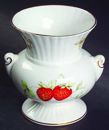 Virginia Strawberry 3" Urn Shaped Vase