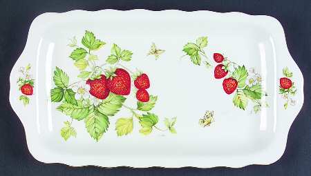 Virginia Strawberry Large Sandwich Tray