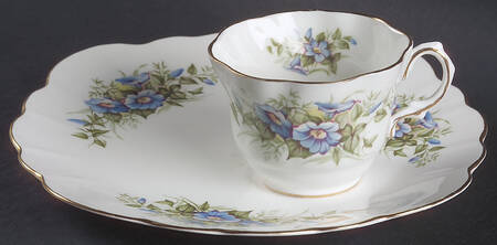 Wild Flowers Snack Plate & Cup Set