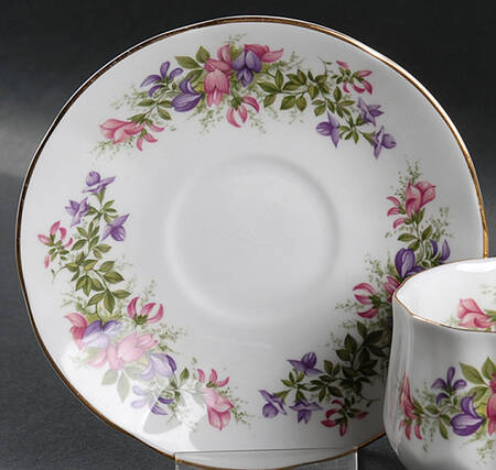 Wild Flowers Saucer for Footed Cup
