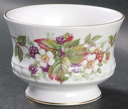 Wild Flowers Open Sugar Bowl