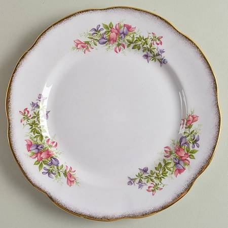 Wild Flowers Salad Plate