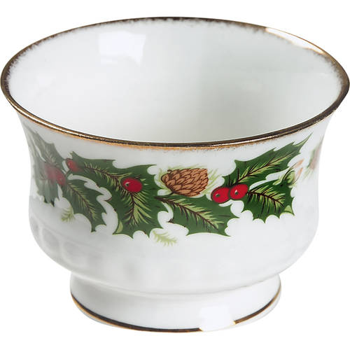 Yuletide (Scalloped) Open Sugar Bowl