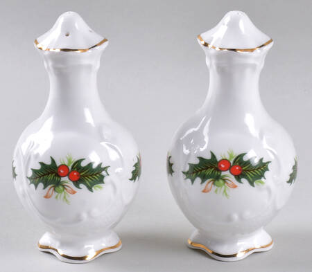 Yuletide (Scalloped) Salt & Pepper Set