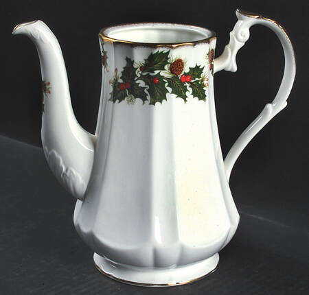Yuletide (Scalloped) Coffee Pot No Lid