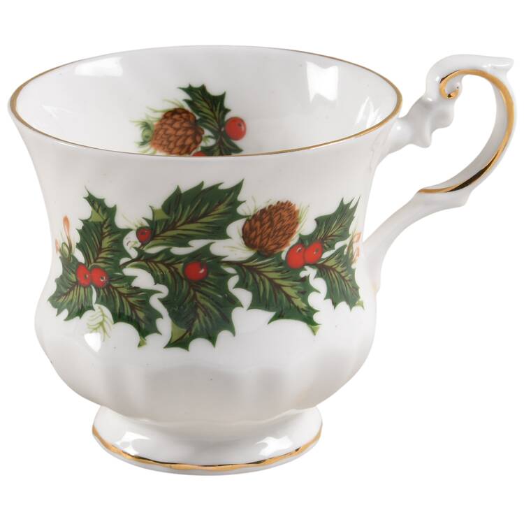 Yuletide (Scalloped) Footed Cup