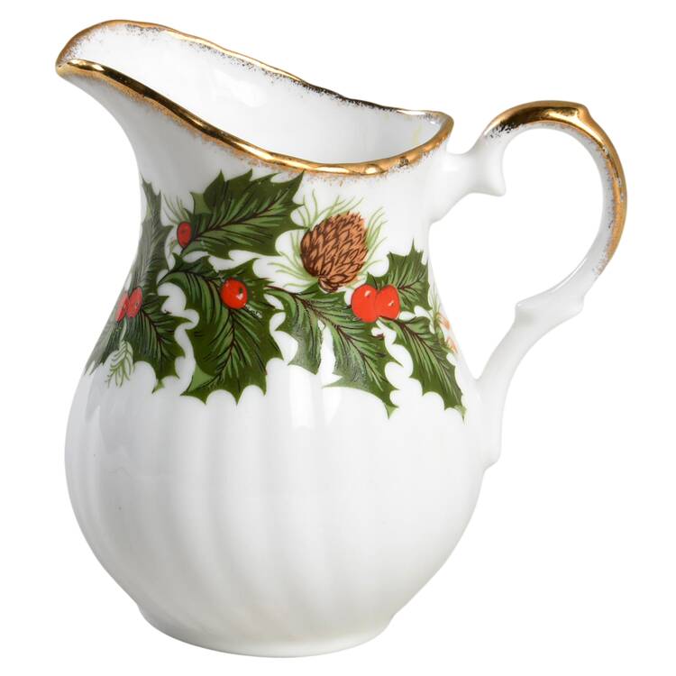 Yuletide (Scalloped) Mini Creamer