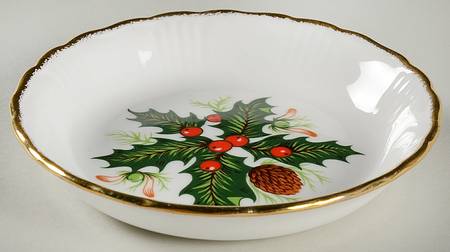 Yuletide (Scalloped) Coaster