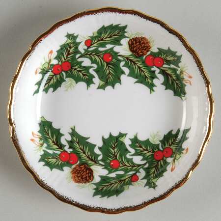 Yuletide (Scalloped) Coaster