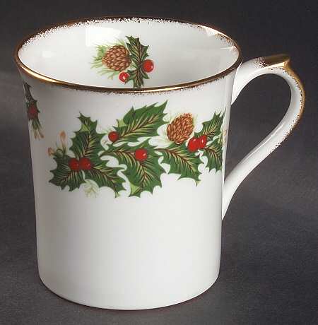 Yuletide (Scalloped) Mug