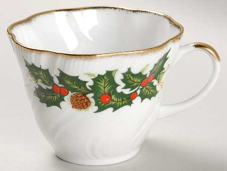 Yuletide (Scalloped) Flat Cup