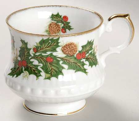 Yuletide (Scalloped) Footed Cup