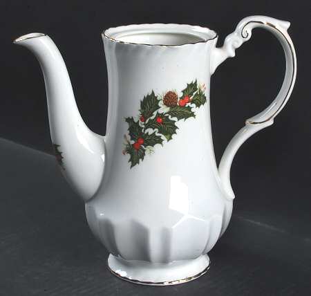 Yuletide (Scalloped) Coffee Pot No Lid
