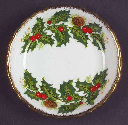 Yuletide (Scalloped) Coaster