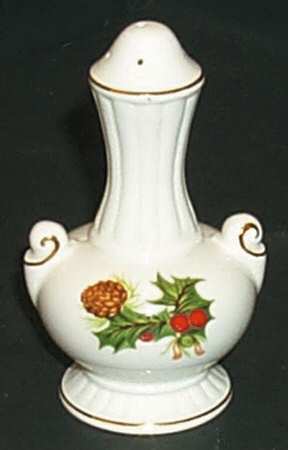 Yuletide (Scalloped) Pepper Shaker