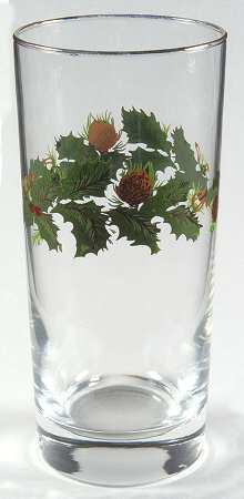 Yuletide (Scalloped) 14 Oz Glassware Tumbler