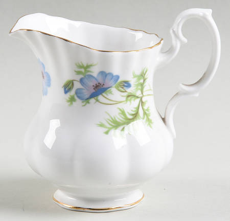 Blue Poppy Mini Creamer