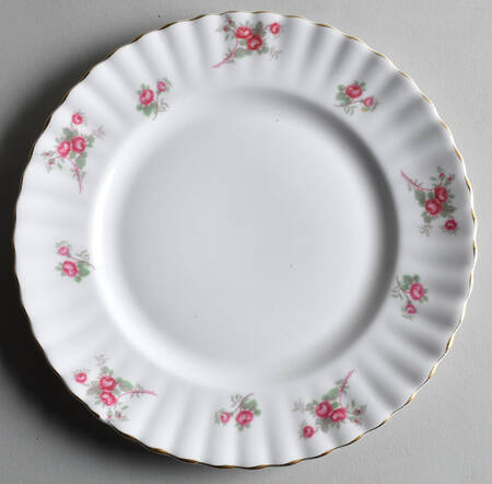 Rose Time Salad Plate