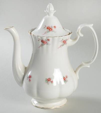 Rose Time Coffee Pot & Lid