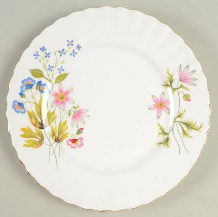 Wild Anemone (Ribbed) Dessert/Pie Plate