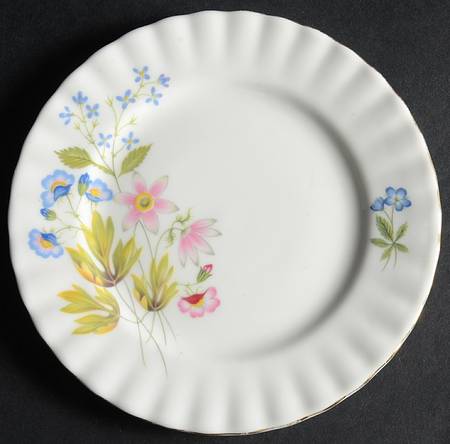 Wild Anemone (Ribbed) Bread & Butter Plate