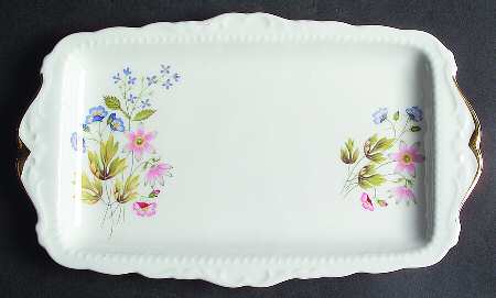 Wild Anemone (Ribbed) Large Sandwich Tray