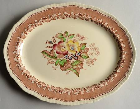 875 11" Oval Serving Platter