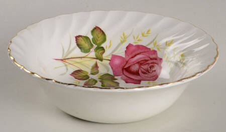 Anniversary Rose Coupe Cereal Bowl