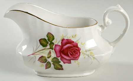 Anniversary Rose Gravy Boat