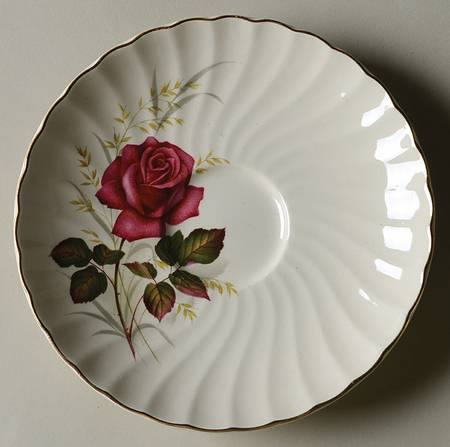Anniversary Rose Saucer