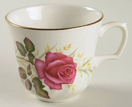Anniversary Rose Flat Cup