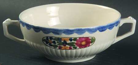 Avignon Flat Cream Soup Bowl