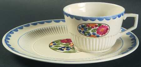 Avignon Snack Plate & Cup Set