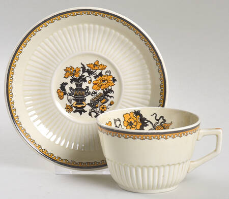 Blackstone Flat Cup & Saucer Set