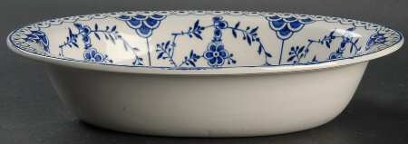 Blue Danish 8" Oval Vegetable Bowl