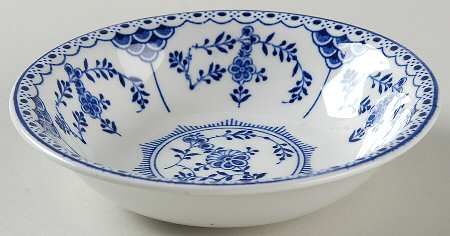 Blue Danish Fruit/Dessert (Sauce) Bowl