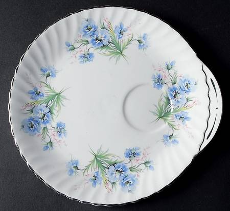 Blue Mist Snack Plate