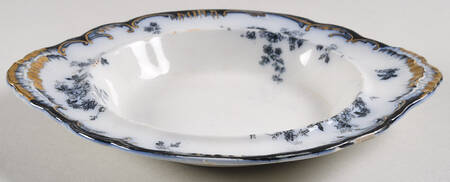 Chiswick (Flow Blue) Round Butter No Lid