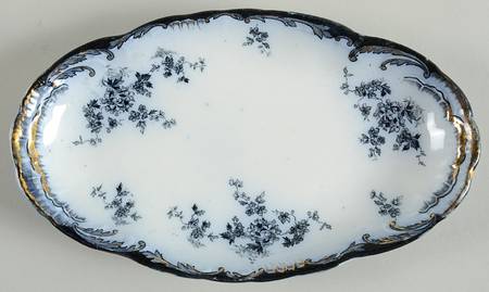 Chiswick (Flow Blue) Relish/Gravy Underplate