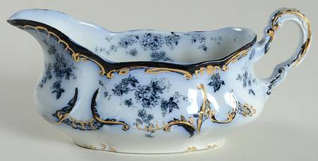 Chiswick (Flow Blue) Gravy Boat