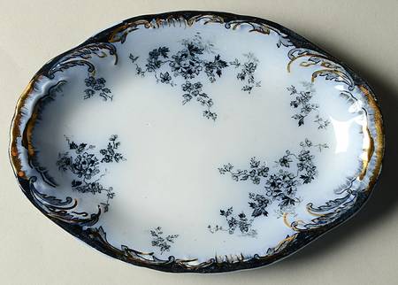 Chiswick (Flow Blue) Bone Dish