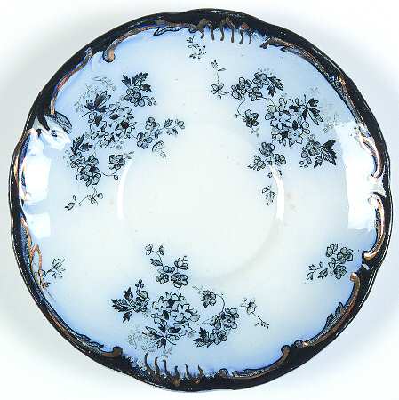 Chiswick (Flow Blue) Saucer for Demitasse Cup